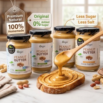 Oligin Homemade Natural Peanut Butter 350g